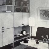 Height-adjustable floor lamp by Stiegler Marbach, 1960s.