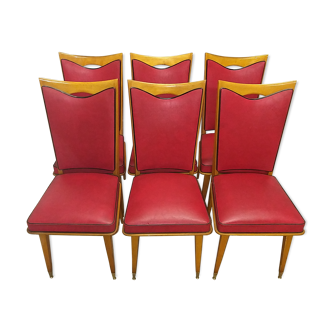 6 chairs of the 1950