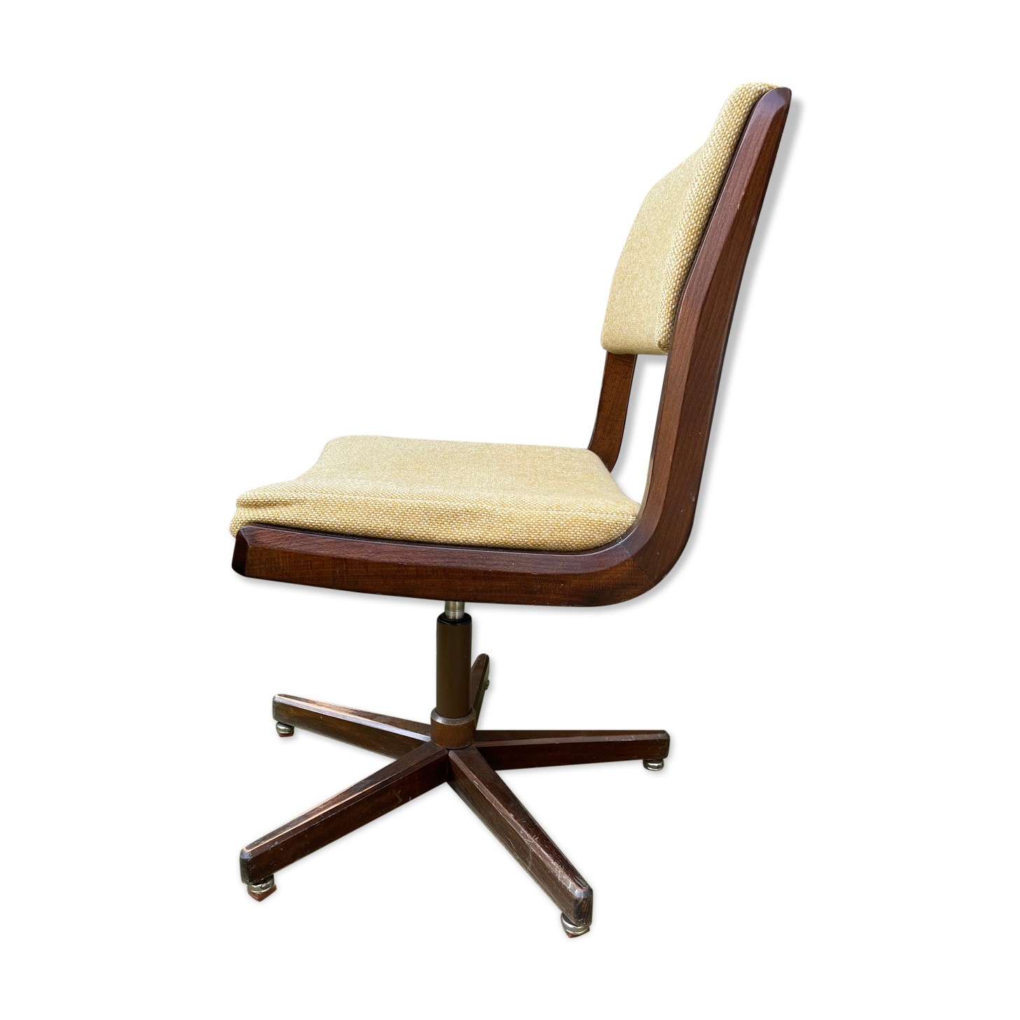 Fauteuil de bureau pivotant style scandinave