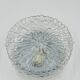 Massive modernist ceiling light in moulded glass