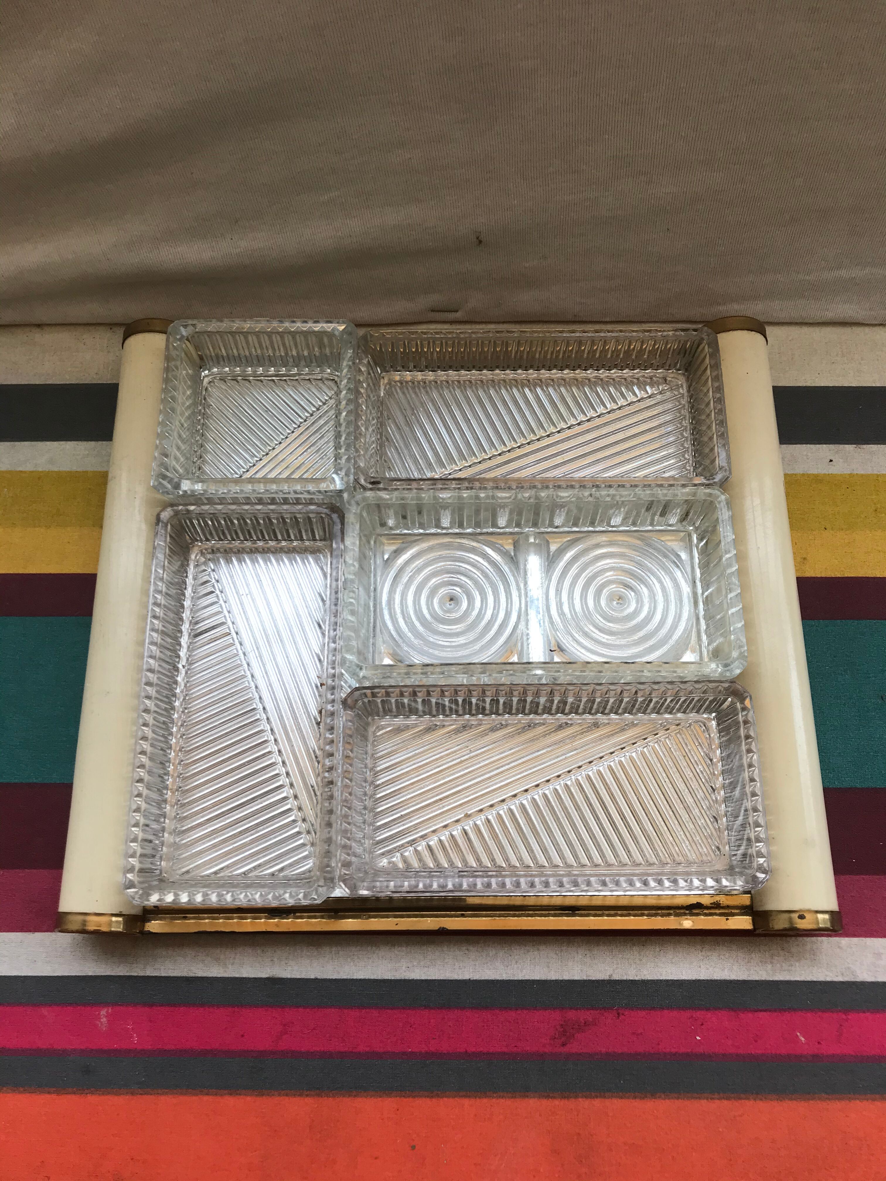 Art deco tray