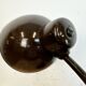 Lampe de table ajustable vintage marron, 1960s