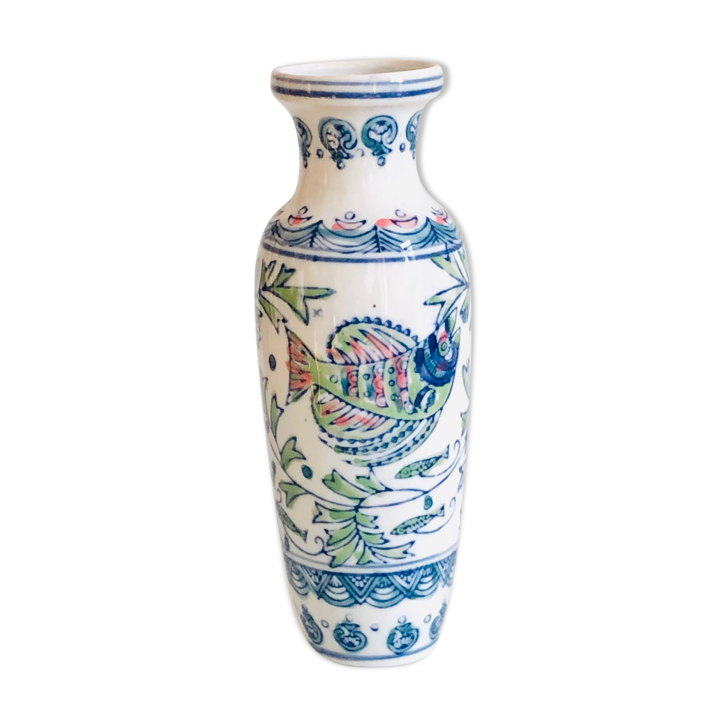 Hand-painted porcelain vase, Germany