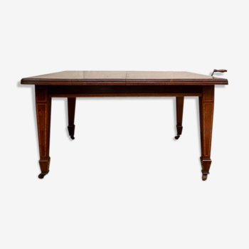 20th century mahogany system table