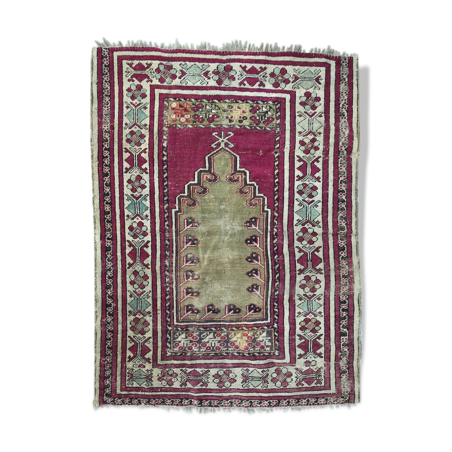 Turkish rug handmade 96 x 129 cm