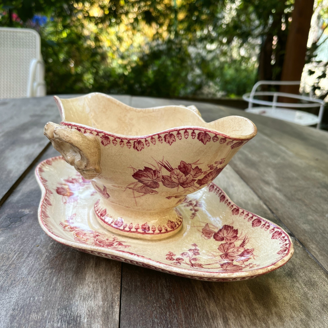 Saucière Terre de fer model Houblon