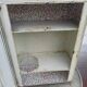Medicine cabinet in mirror painted sheet metal