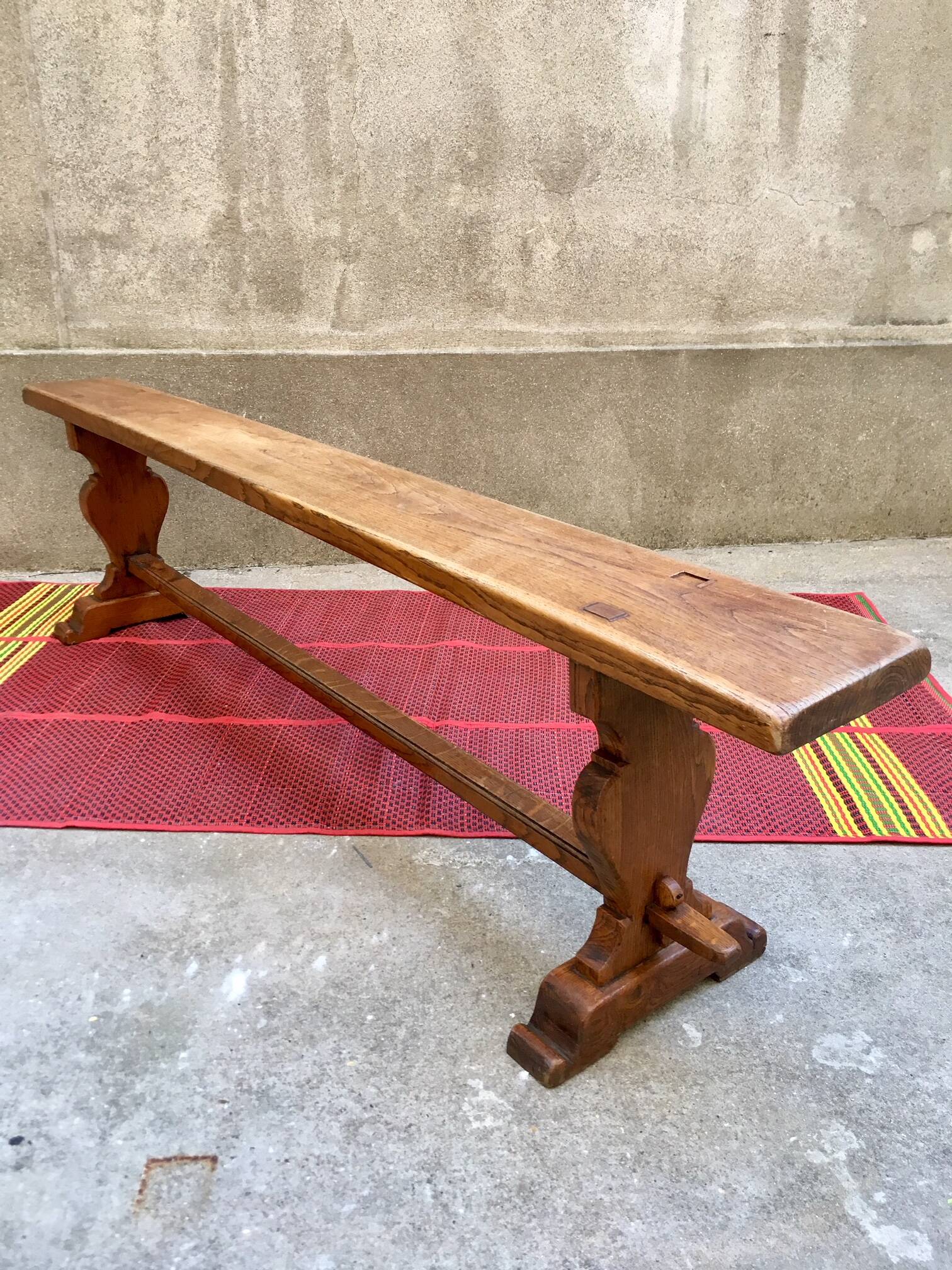 Banc de ferme bois massif