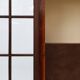 Antique William IV Style Walnut Display Cabinet, UK, 18th Century