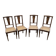 Chaises en cannage année 30-40