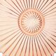 Art Deco Fruit Bowl Pink Pressed Glass Depression Glass 30cm
