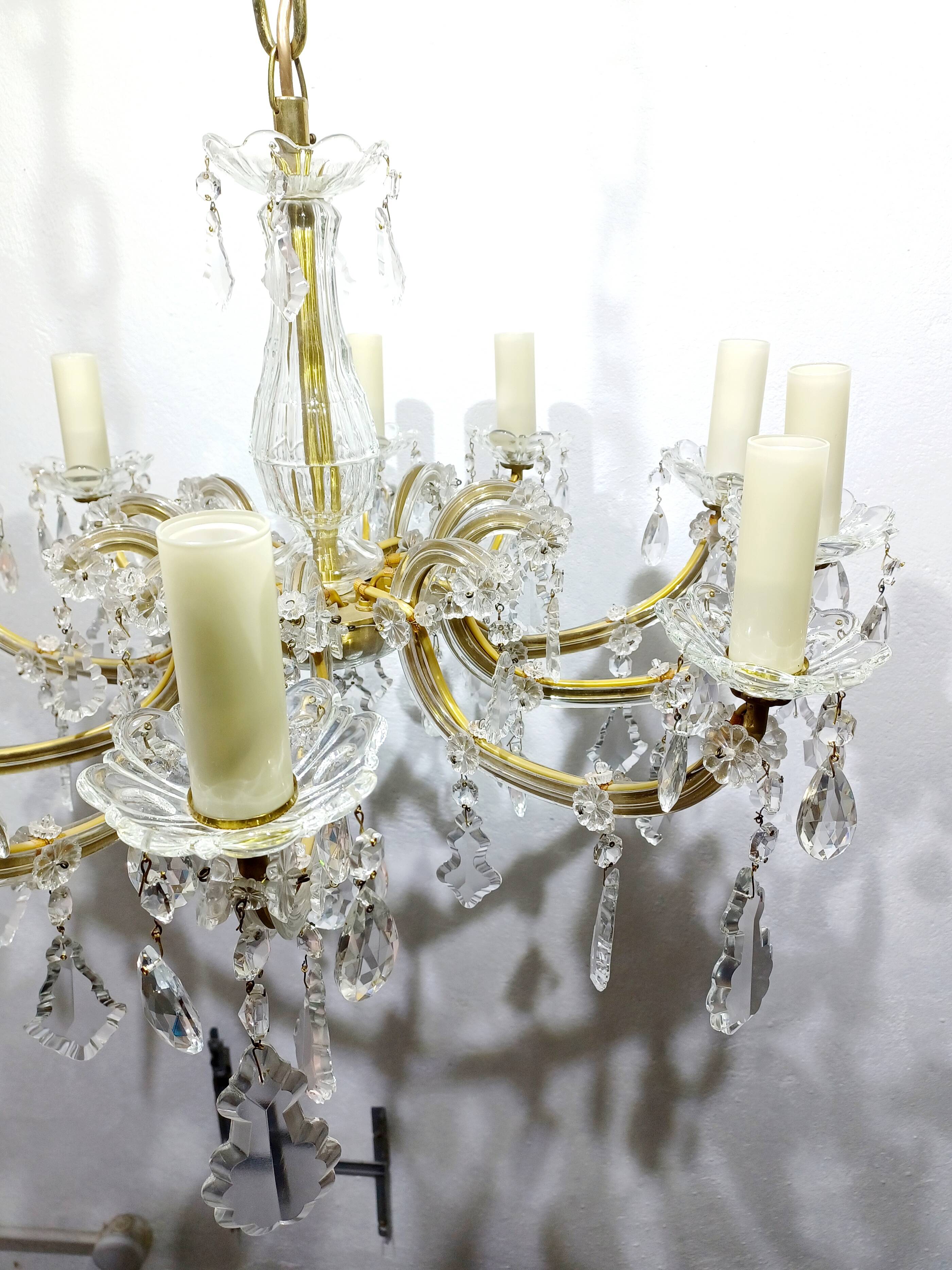 Marie Thérèse Crystal Chandelier 10 Lights