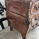 Chest of drawers tomb 1950's style louis xv inlaid