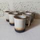 6 mugs grès