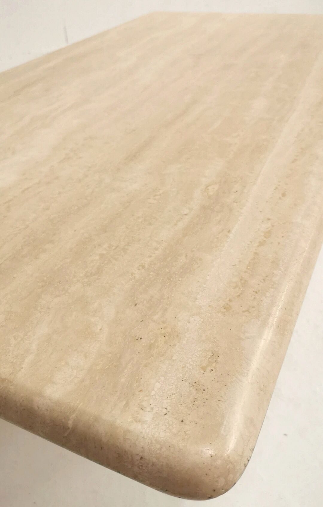Travertine coffee table, 1970