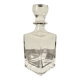 Carafe à whisky en verre lisse