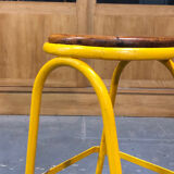 Old high workshop stool