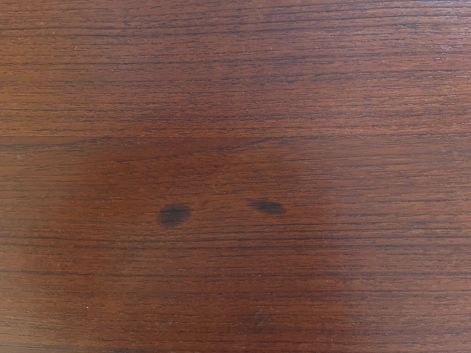 Mahogany table from the 1950s