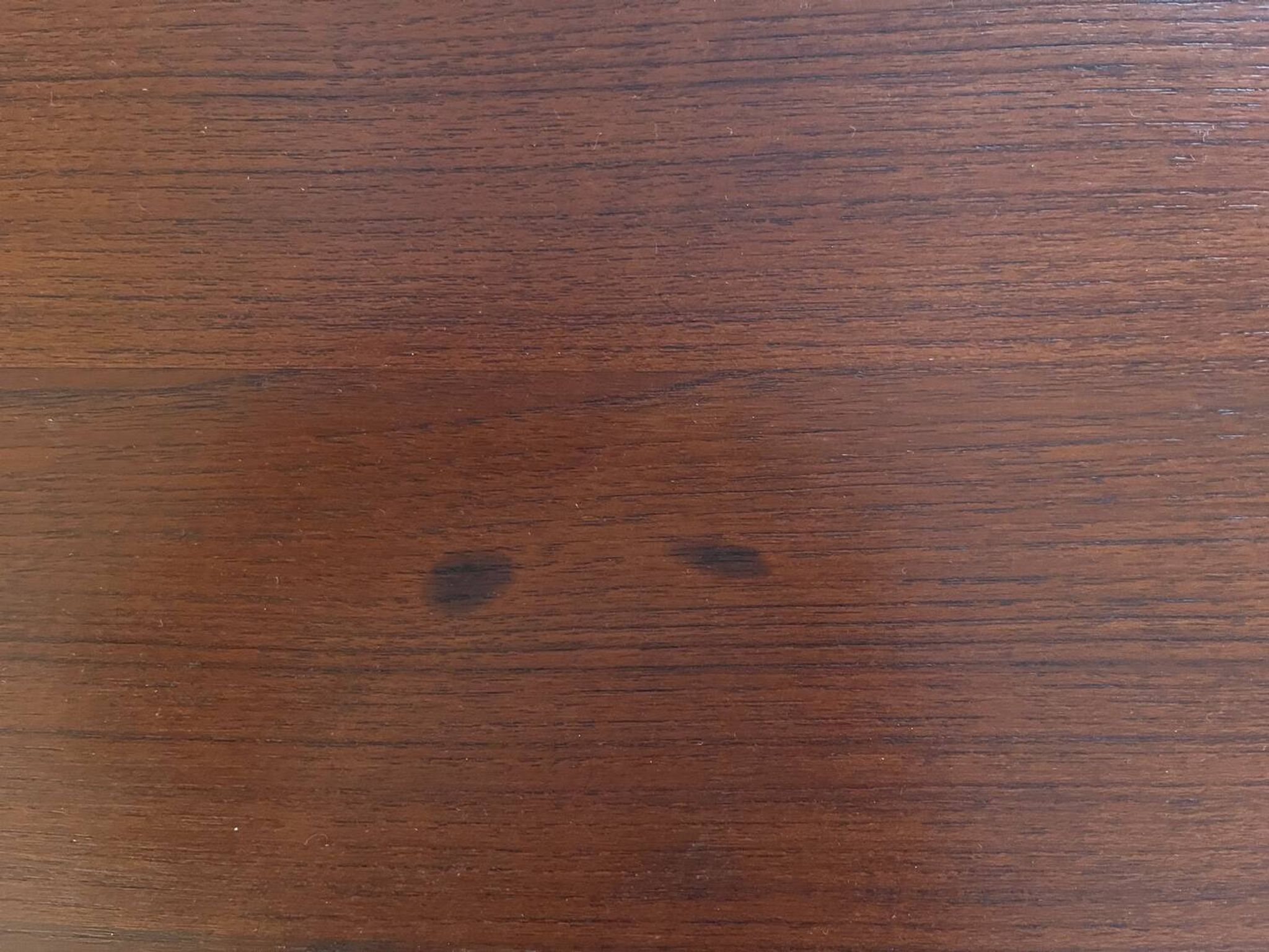 Mahogany table from the 1950s