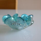 empty blue Murano pockets