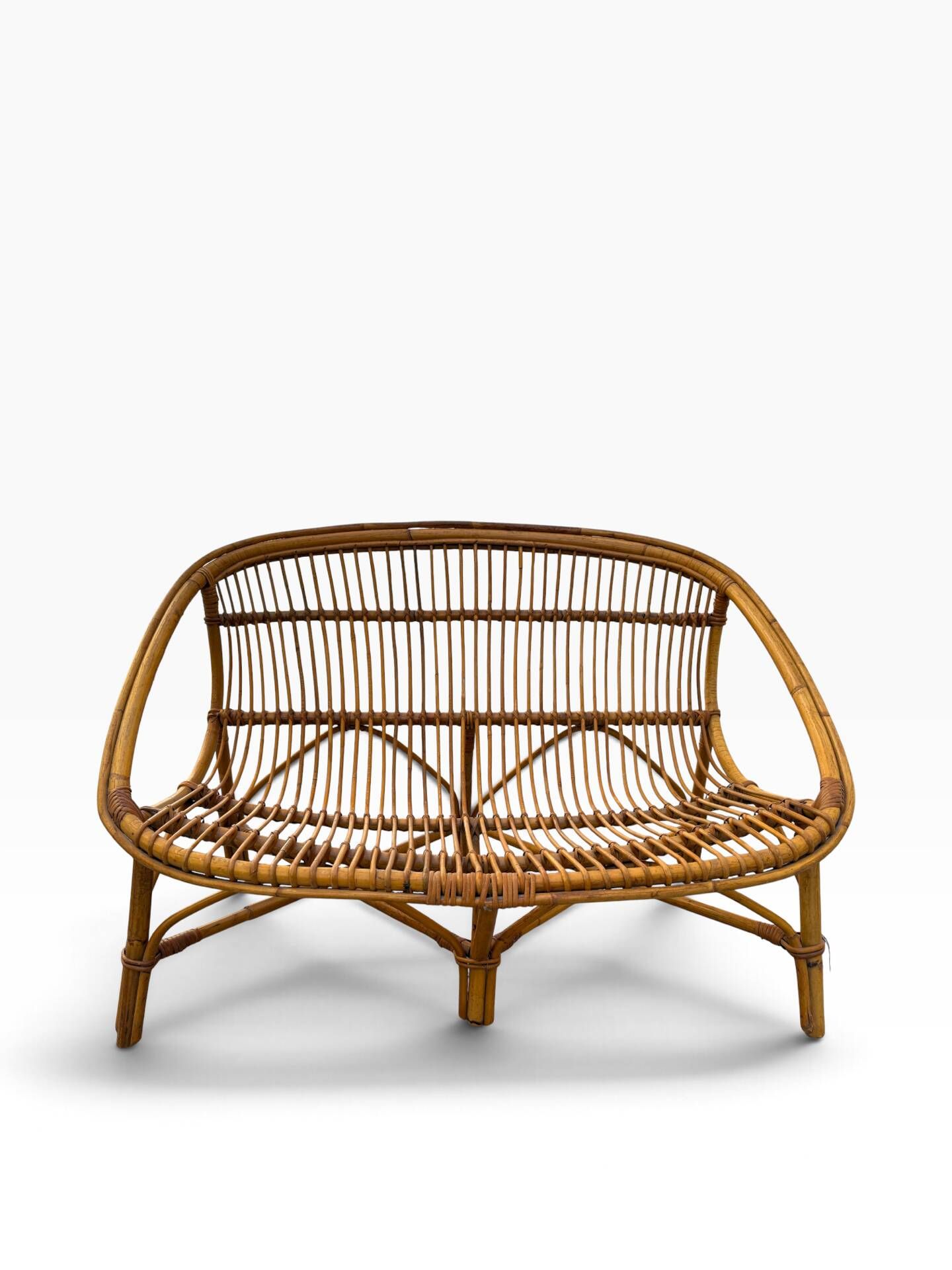 Pair of sofas in the Franco Albini style from the 1960s Italy.