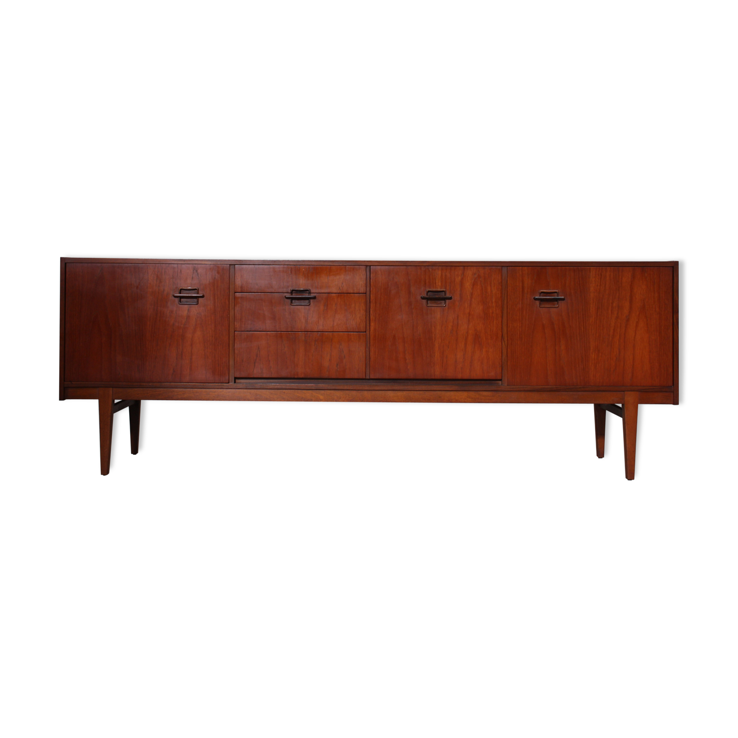 Enfilade anglaise en teck marque Nathan 1960