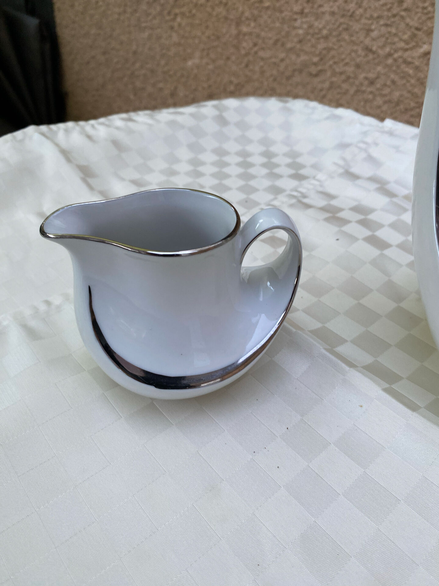 Ensemble cafetière & pot à lait Seltmann Weiden Bavaria – Modèle Marin
