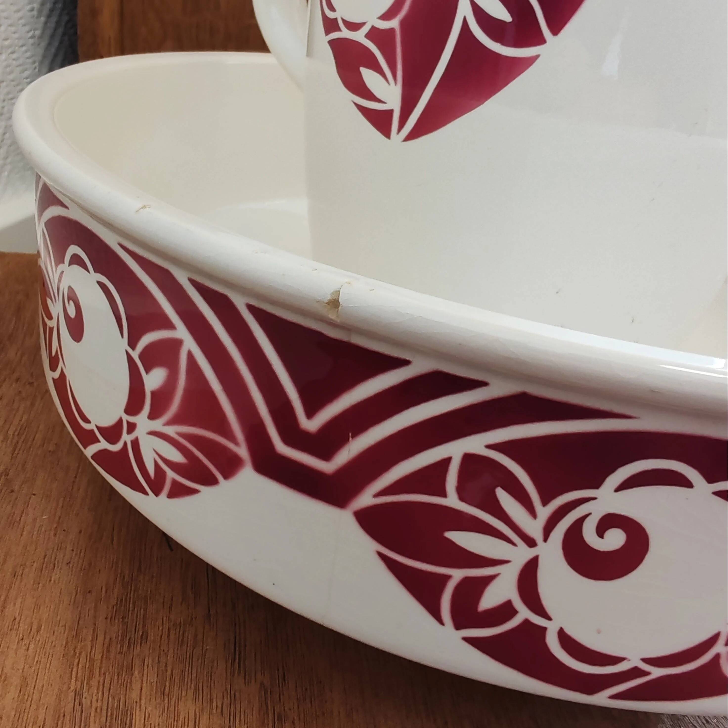 Old toilet bowl