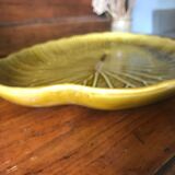 Gien leaf shape dish