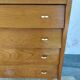 chest of drawers with compass feet, 1960s-1970s