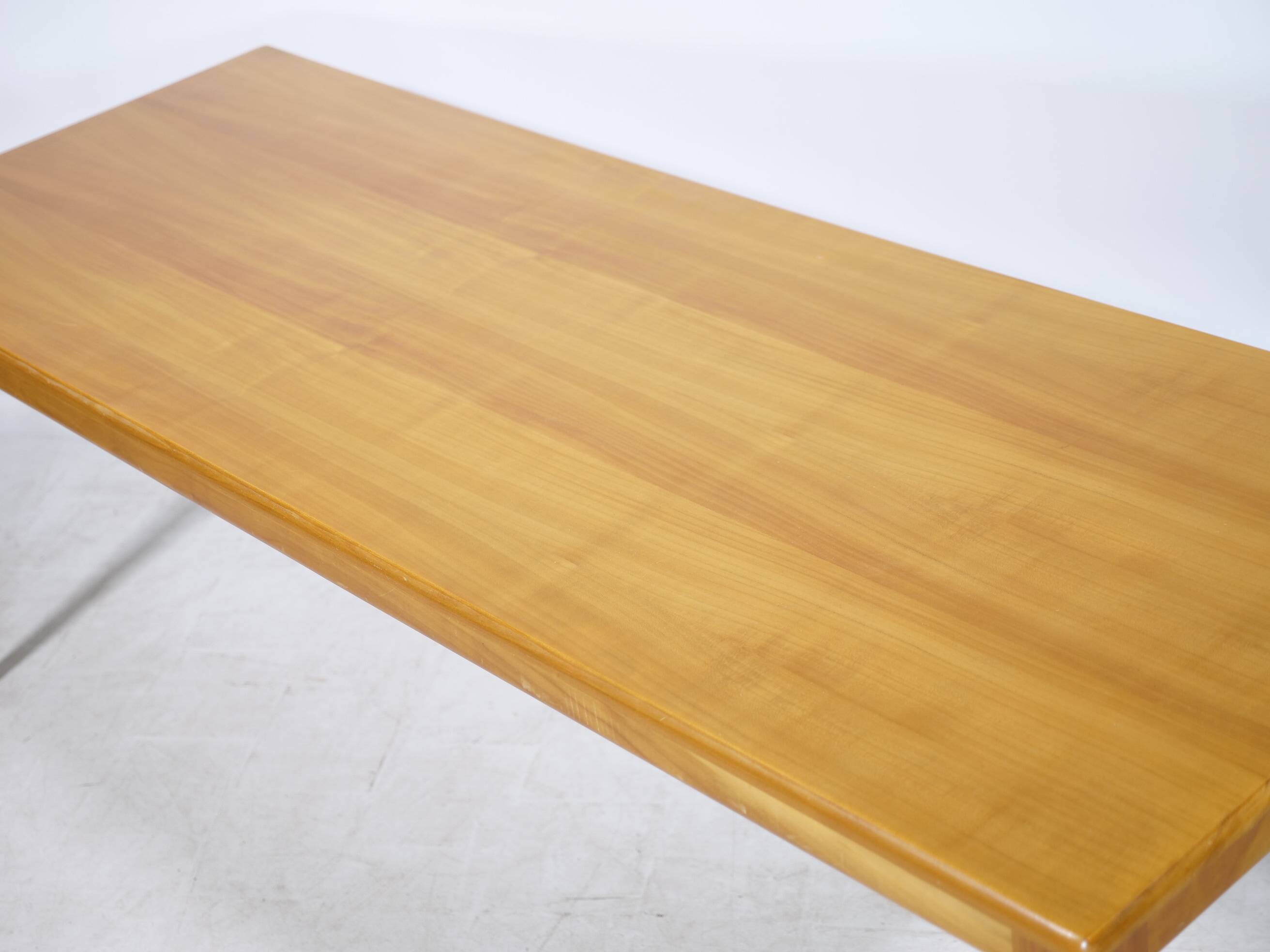 Beech Side Table by Hartmut Lohmeyer for Wilkhahn, 1960s