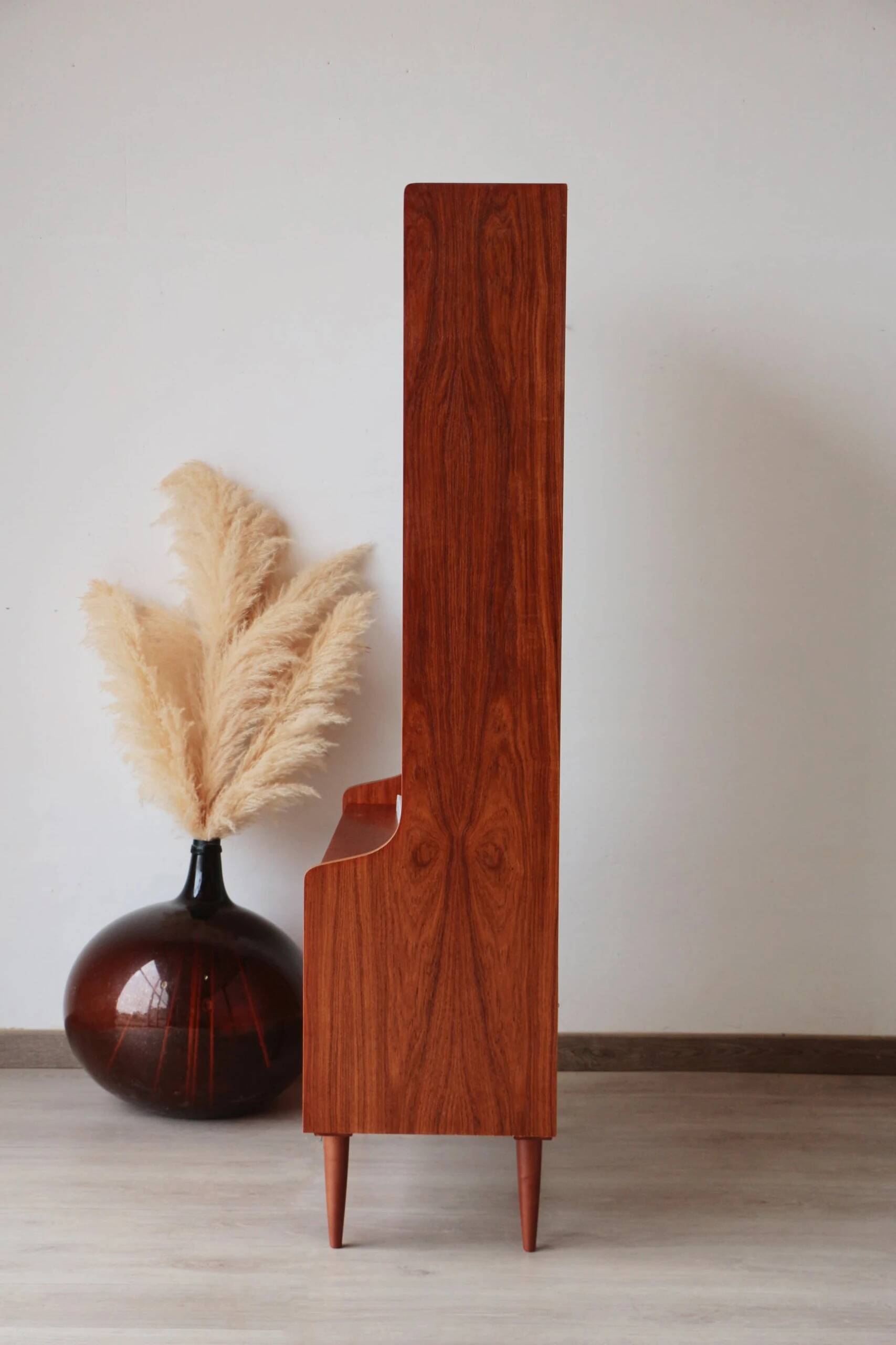Vintage Scandinavian teak bookshelf – 1960s