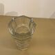 Art Deco cut crystal vase