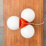 German table lamp from the mid-century space age by Kaiser Idell / Kaiser Leuchten.