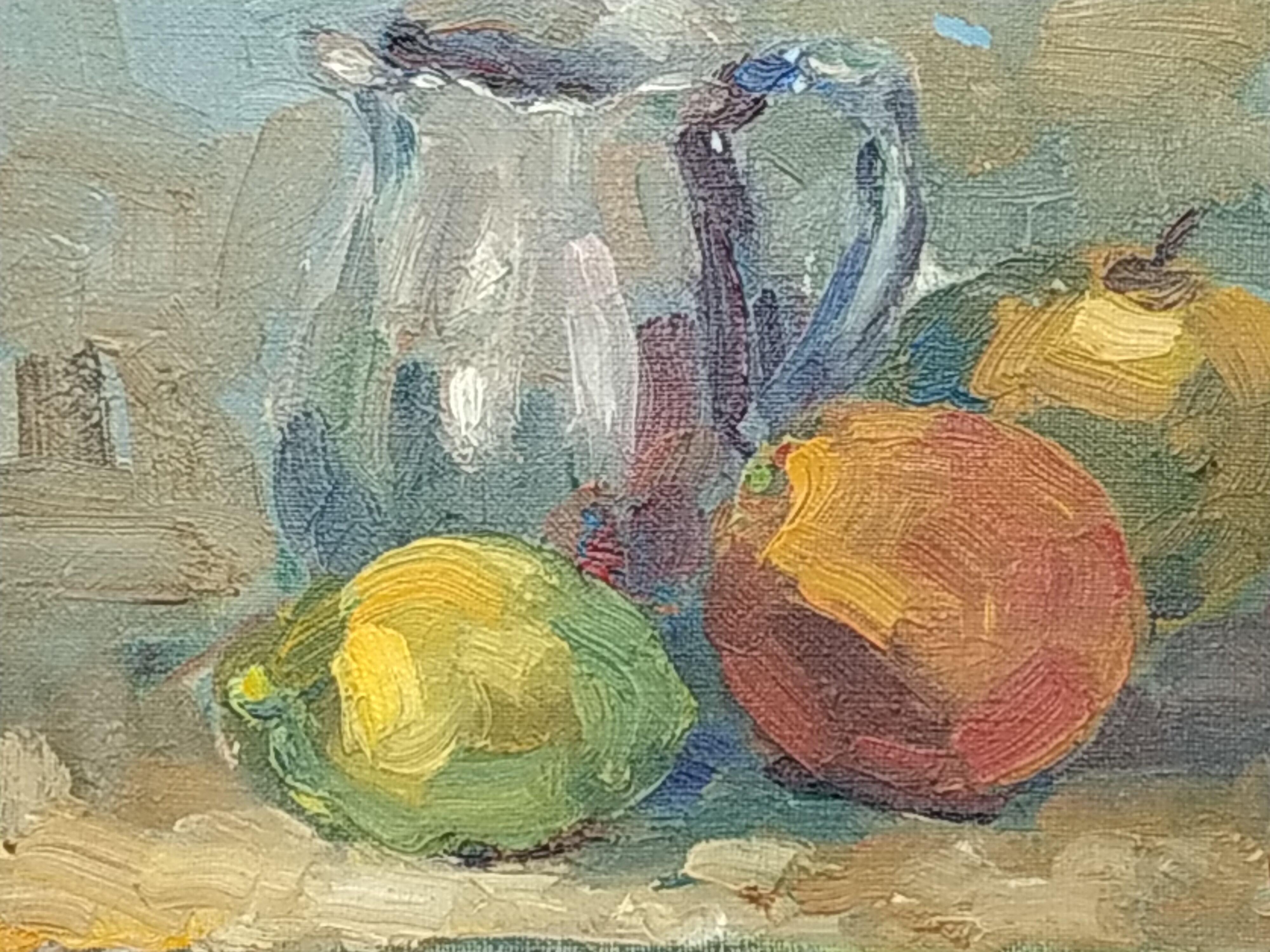 Nature morte aux agrumes de Victor Ferreri