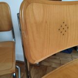 Set of 4 Cesca b32 chairs