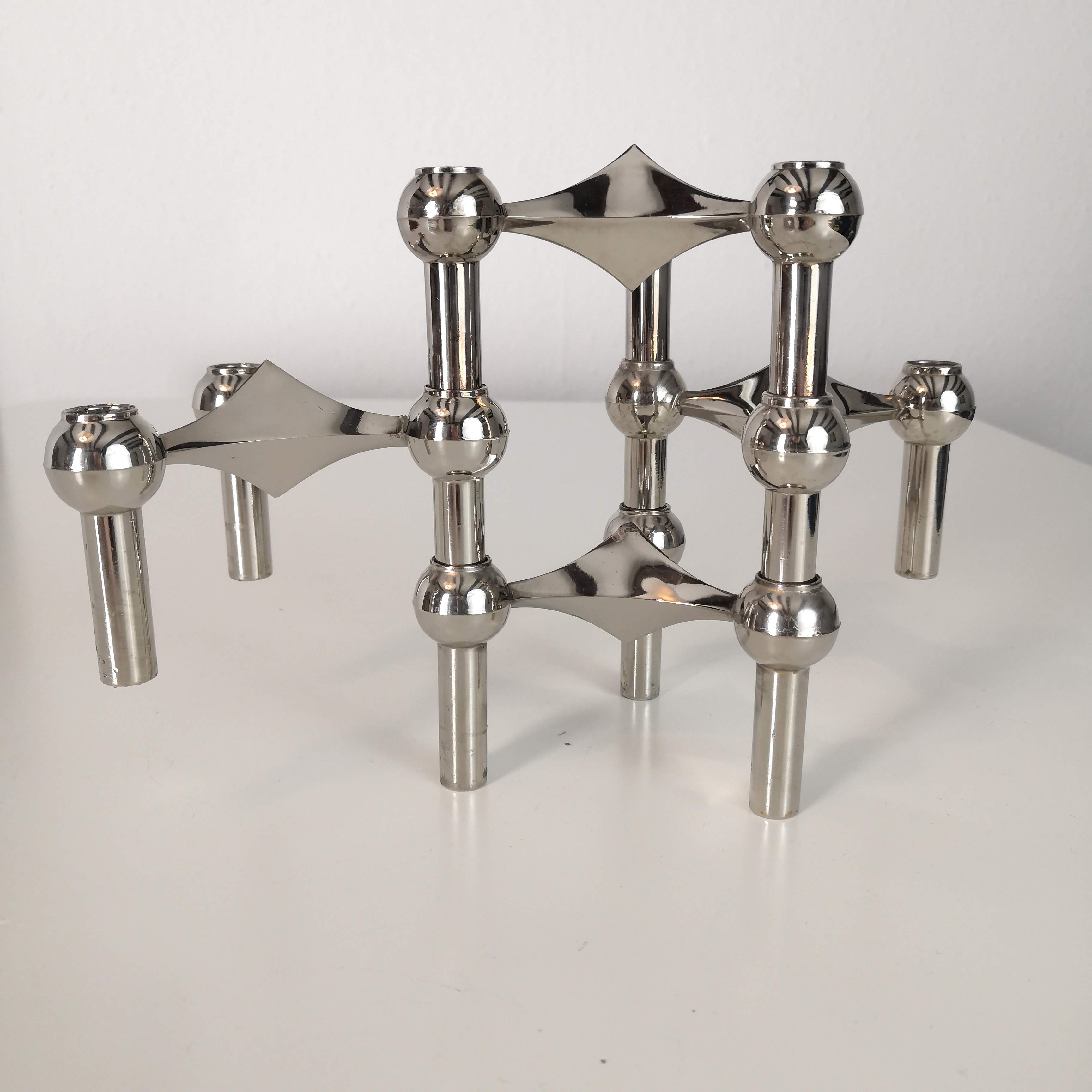 Nagel modular candle holder set