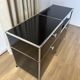 Commode USM Haller en Noir Graphite