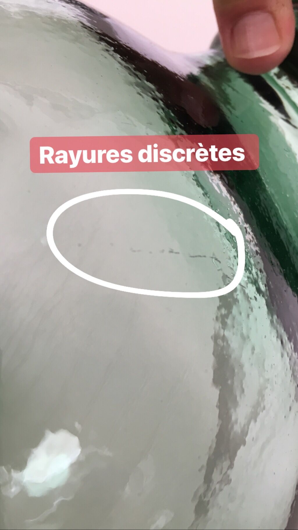Bonbonne ronde verte