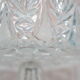 Crystal fruit cup with rounded edges