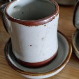 Stoneware coffee service