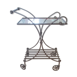 Wheelchair serving table