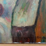 Still life oil on canvas, Brunel