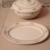 Old porcelain service