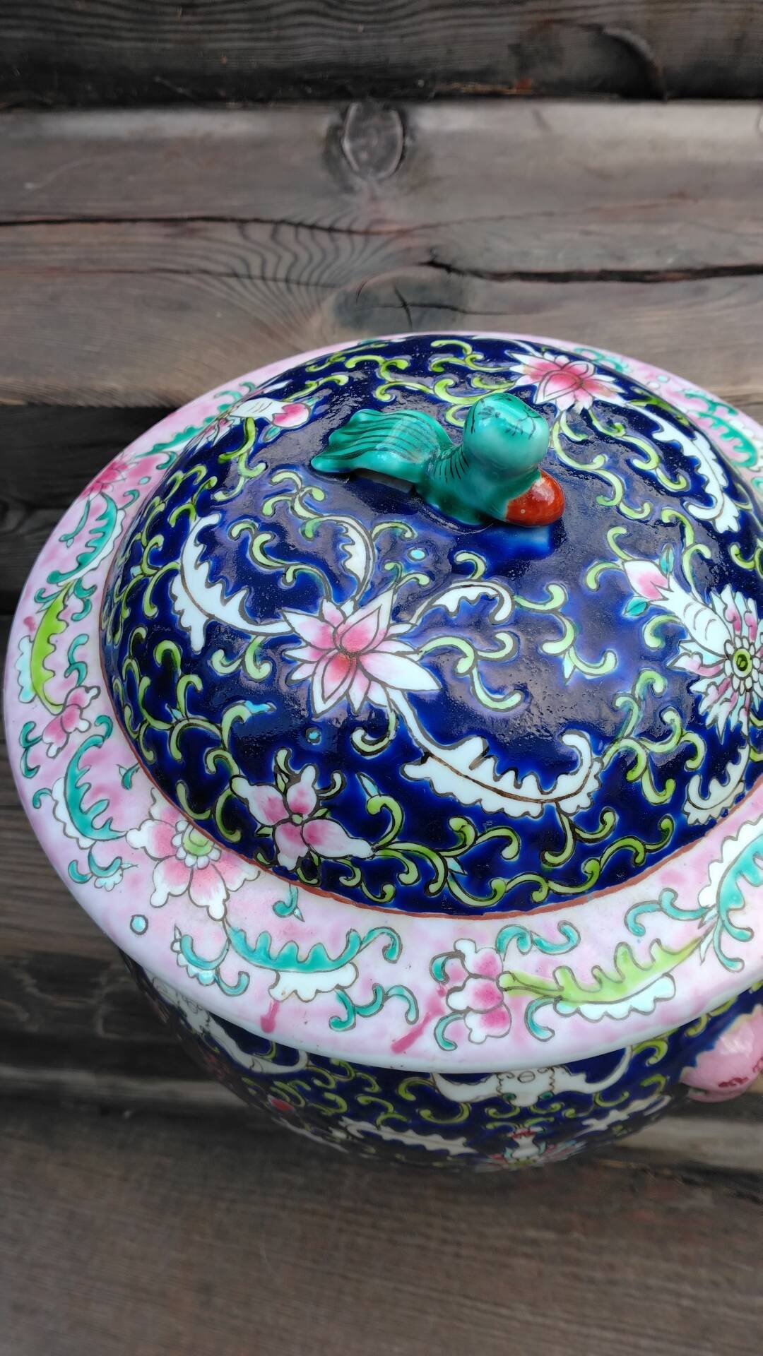 Ginger jar, Chinese porcelain