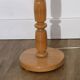 Scandinavian wooden floor lamp turned 1960