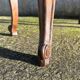 Small coffee or side table, oak, marquetry, Louis XV style, vintage