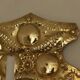 Baroque Style Mid-Century Brass Swedish Sconces