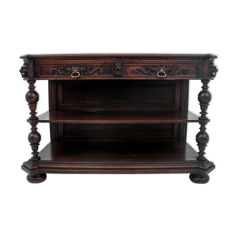 Eclectic style side table console, France, circa 1880.