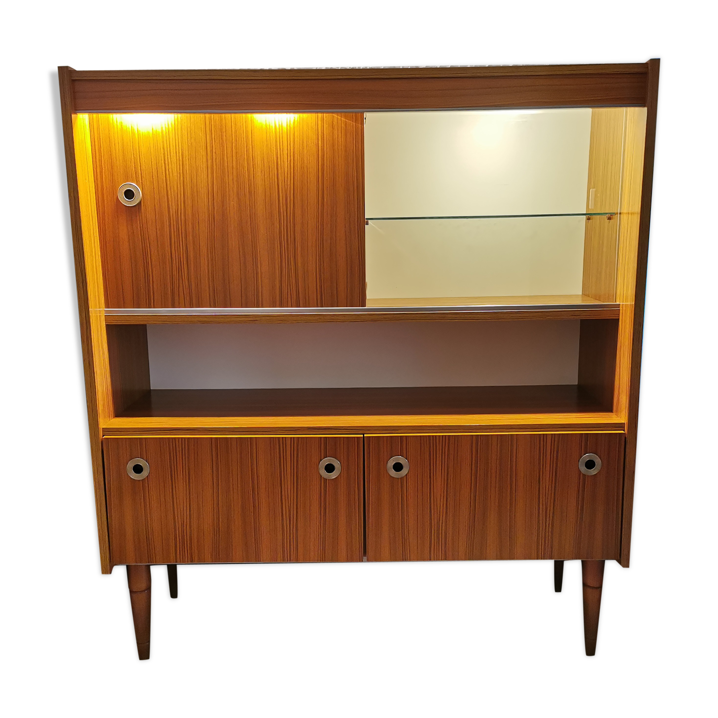 High Danish teak enfilade